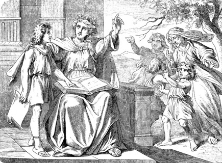 Wisdom calls and warns, emphatic warning against seduction, The sayings of Solomon, chapter 1, King