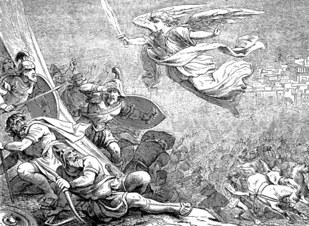 The Angel of the Lord Strikes the Assyrians, The Prophet Isaiah, Chapter 37, King, Blasphemy, God,