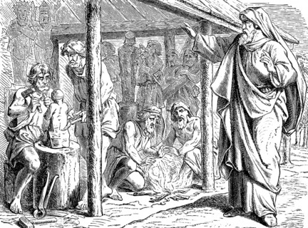 Against the idolaters, they must be shamed, The Prophet Isaiah, chapter 44, shame, idols,