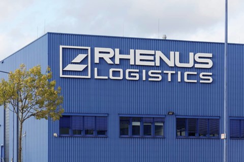 Rhenus Logistics, warehouse logo, logistics service provider, logo port, Port of Duisburg,