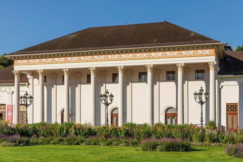 Spa hotel, Baden-Baden, Black Forest, Baden-Württemberg, Germany