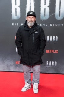 Niko Backspin at the premiere of the Netflix film Babo in the Astor Film Lounge Berlin on 24.10