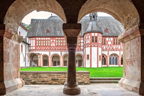 Eberbach Abbey, Cistercian Order, Eltville, Rheingau, Taunus, Hesse, Germany