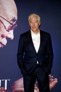 Richard Gere during a photocall in front of the presentation of the documentary about the life of