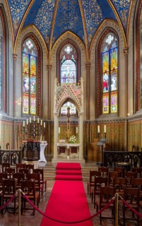 Christ Chapel, Hohenzollern Castle, ancestral home of the House of Hohenzollern, interior, noble