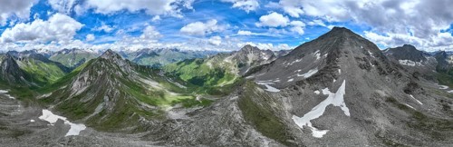 Lasörling, alpine panorama, Hohe Tauern, East Tyrol, Tyrol, Austria