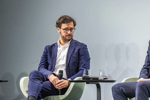 Moritz Gräter, CEO of IPAI. ground-breaking ceremony ceremony for the Artificial Intelligence