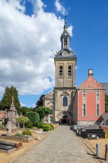 John the Evangelist church at 12th century Park Abbey, Abdij van Park, Premonstratensian abbey at