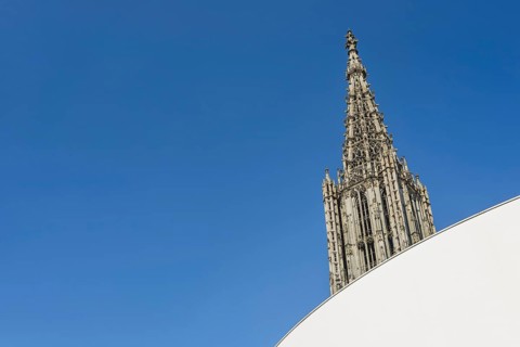 Ulm Münster, Town House, Münsterplatz, Ulm, Baden-Württemberg, Germany