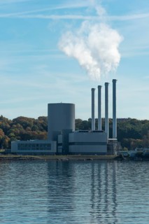 Kiel port, coastal power plant on the Kiel Fjord, technology, combined heat and power, natural gas