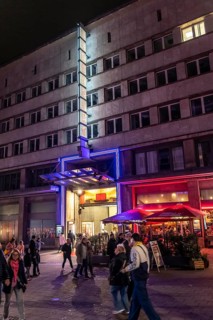 The Lichtburg, cinema, with 1250 seats, has the largest cinema hall in Germany, is a listed