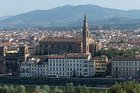 Basilica of Santa Croce, Florence, Tuscany, Italy