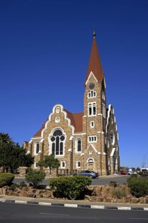 Evangelical Lutheran Christ Church from 1910, Windhoek, Khomas Region, Namibia