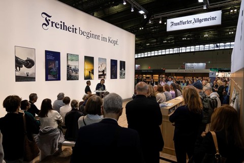 The 77th Frankfurt Book Fair takes place from 15 - 19 October 2025, Exhibition Grounds, Frankfurt