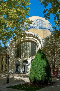 Vichy, listed as World Heritage by UNESCO. Thermal spa, the neo-Moorish Centre Thermal des Domes,