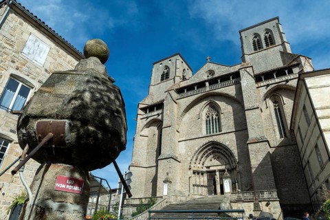 Abbey church of Saint Robert, La Chaise Dieu, Haute Loire, Auvergne, France