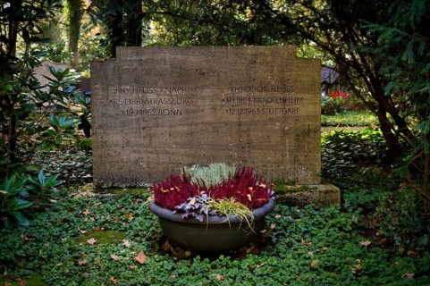 Gravesite, Tomb, Tomb of the First German Federal President, Theodor Heuss, Elly Heuss-Knapp,