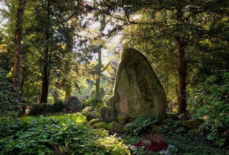 Gravesite, Tomb, Grave of the family entrepreneur Robert Bosch, Margarete Bosch-Woerz,