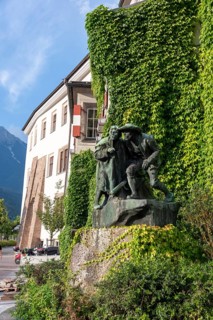 Andreas Hofer monument, honours the Tyrolean national hero and leader of the 1809 freedom struggle,