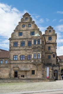Historical Museum, Alte Hofhaltung, Cathedral Square, UNESCO World Heritage Site, Bamberg, Upper