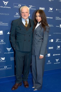 Bernhard Schütz and Samirah Breuer, GERMAN ACTING AWARD 2025, Red Carpet at PULLMAN BERLIN