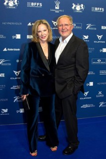 Ann-Kathrin Kramer, Harald Krasnitzer, DEUTSCHER SCHAUSPIELPREIS 2025, Red Carpet at the PULLMAN
