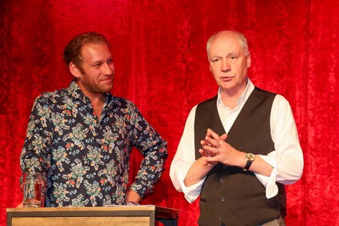 Wolfgang Seppelt, Johannes Hallervorden at the annual press conference for the 2025/2026 season at