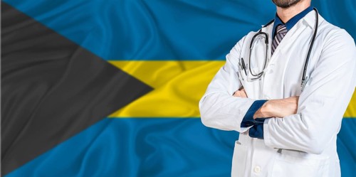 Bahamas national health system. Bahamas health and medical insurance concept