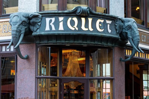 Riquet Café, coffee house, Leipzig, Saxony, Germany