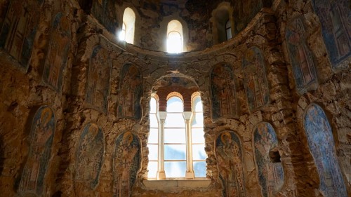 Remains of the great monastery of Brontochion, Hodegetria church, church of the Lord, Aphendiko,