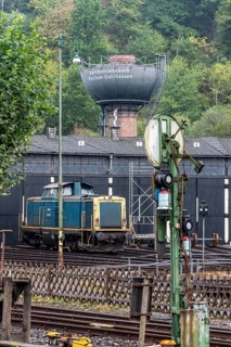 Bochum-Dahlhausen Railway Museum, roundhouse, North Rhine-Westphalia, Germany