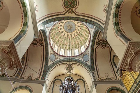 Dome of the Molla Zeyrek Mosque Istanbul, Turkey