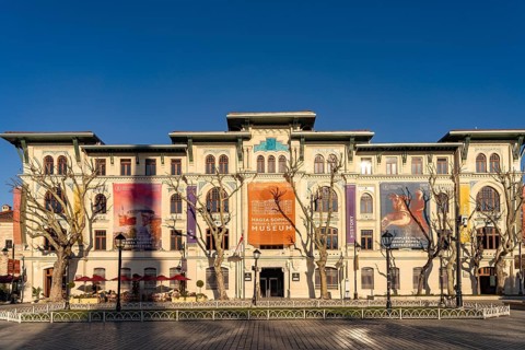 The Hagia Sophia History and Experience Museum at the Hippodrome in Istanbul, Turkey