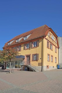 Bronner House, home of winegrower, pharmacist and writer Johann Philipp Bronner, Unterer Markt,