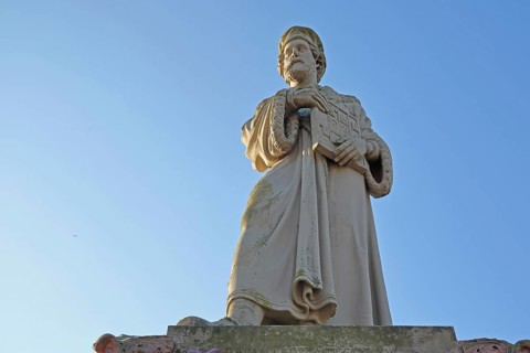 Schöffer monument, Peter Schöffer first bookseller, publisher, entrepreneur of book printing,