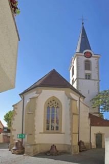 Protestant town church, Wiesloch, Baden-Württemberg, Germany