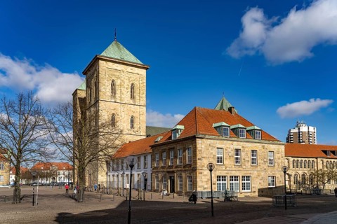 St Peter's Cathedral in Osnabrück, Lower Saxony, Germany