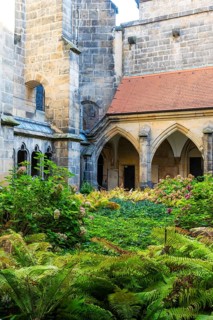 Cloister and All Saints' Chapel, Meissen Cathedral, St. Johannis and St. Donatus, Meissen, Saxony,