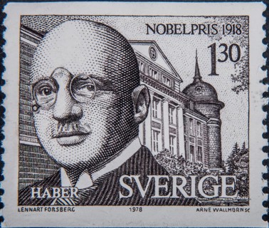 Fritz Haber (1868-1934) was a German chemist who received the Nobel Prize in Chemistry in 1918.