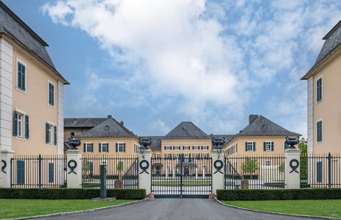 Johannisberg Castle, Geisenheim, Rheingau, Hesse, Germany