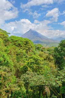 Arenal volcano, Arenal Volcano National Park, La Fortuna, Costa Rica
