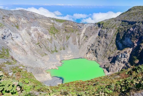 Irazu volcano, Irazu Volcano National Park. Cartago Province, Costa Rica