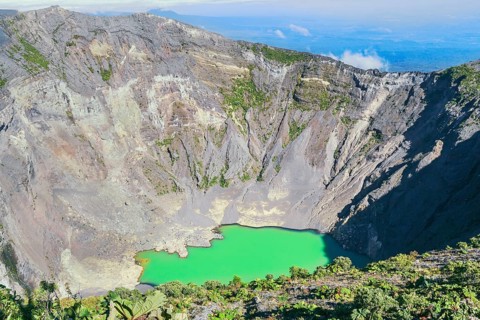 Irazu volcano, Irazu Volcano National Park, Cartago Province, Costa Rica