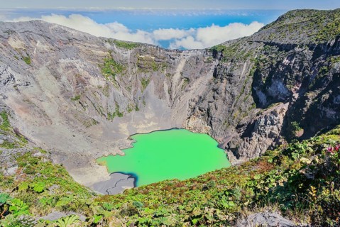 Irazu volcano, Irazu Volcano National Park. Cartago Province, Costa Rica