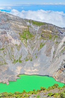 Irazu volcano, Irazu Volcano National Park, Cartago Province, Costa Rica