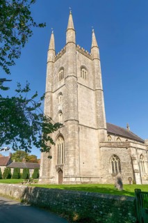 Parish Church of Saint Michael The Archangel, Mere, Wiltshire, England, UK