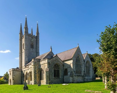 Parish Church of Saint Michael The Archangel, Mere, Wiltshire, England, UK