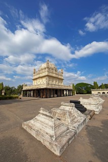 Gumbaz or mausoleum of Tipu Sultan and his family, Srirangapatna, Karnataka, India