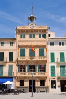 Town Hall, Llucmajor, Majorca, Balearic Islands, Spain