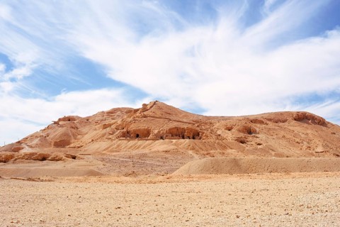 Excavations at the Temple of Hatshepsut, Mortuary Temple of Hatshepsut, Deir el-Bahari, Thebes,